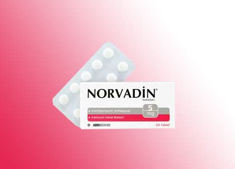 Norvadin 5 Mg 20 Tablet