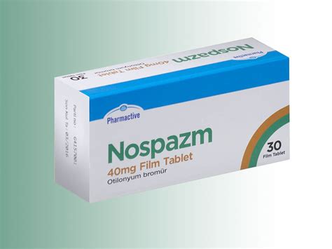 Nospazm 40 Mg 30 Film Tablet