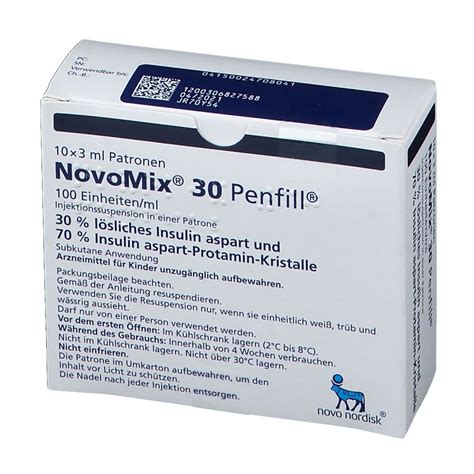 Novomix 30 Penfill 3 Ml 5 Penfill