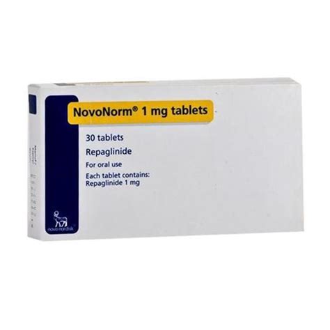 Novonorm 1 Mg 90 Tablet
