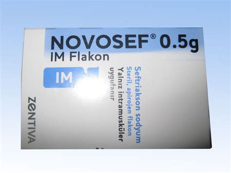 Novosef 500 Mg Iv 1 Flakon