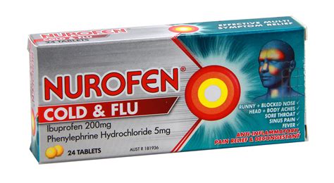 Nurofen Cold & Flu 200 Mg/30 Mg Film Kapli Tablet(24 Tablet) Fiyatı