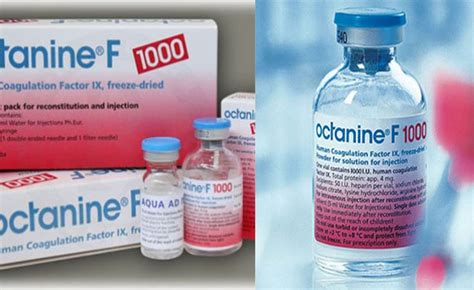 Octanine F Faktor Ix 1000 Iu 1 Flakon