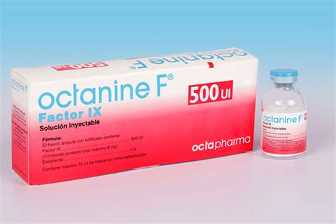 Octanine F Faktor Ix 500 Iu 1 Flakon