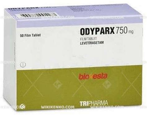 Odyparx 750 Mg 50 Film Tablet