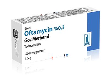Oftamycin %0,3 Goz Merhemi (3,5 G)