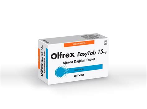 Olfrex Easy Tab 15 Mg 28 Agizda Dagilan Tablet Fiyatı