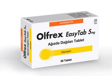 Olfrex Easy Tab 5 Mg 28 Agizda Dagilan Tablet Fiyatı