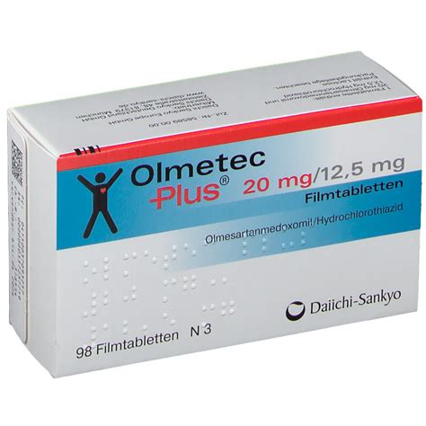 Olmetec Plus 20 Mg/12.5 Mg 28 Film Kapli Tablet Fiyatı