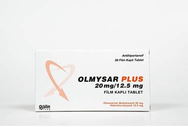 Olmysar Plus 20/12.5 Mg 84 Film Tablet Fiyatı