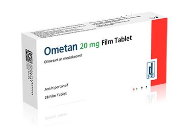 Ometan 20 Mg Film Tablet (28 Tablet) Fiyatı
