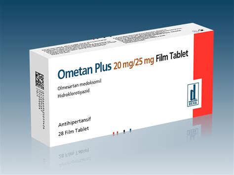 Ometan Plus 20 Mg/25 Mg Film Tablet (28 Tablet)