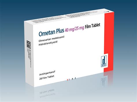 Ometan Plus 40 Mg/25 Mg Film Tablet (28 Tablet) Fiyatı