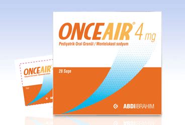 Onceair 4 Mg Pediyatrik Oral Granul 84 Sase Fiyatı