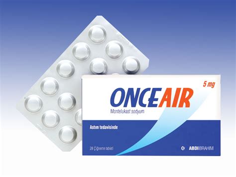 Onceair 5 Mg 28 Cigneme Tablet