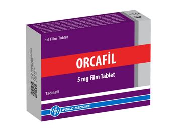 Orcafil 5 Mg Film Kapli Tablet (14 Tablet) Fiyatı