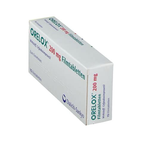 Orelox 200 Mg 15 Tablet
