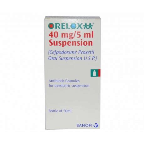 Orelox 40 Mg/5ml Pediatrik Oral Suspansiyon 100 Ml Fiyatı