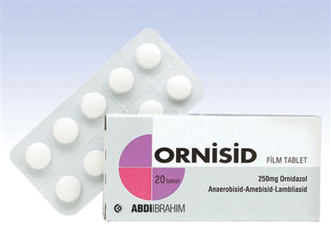 Ornidone 250 Mg 20 Film Tablet