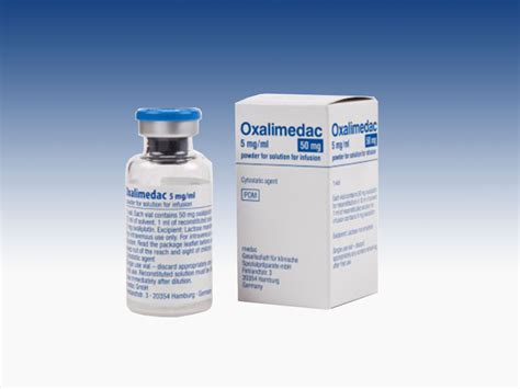 Oxalimedac 50 Mg/ 10 Ml Iv Inf. Icin Liyofilize Toz Iceren Flakon