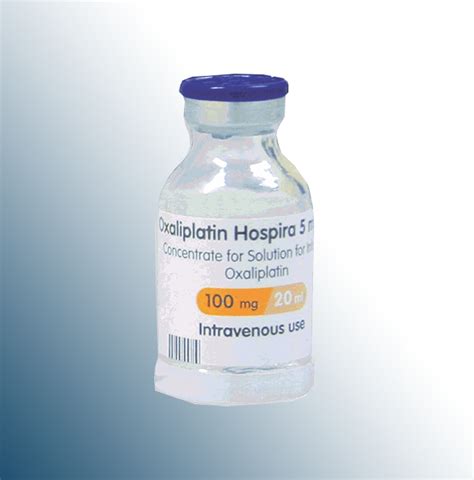 Oxaliplatin Hospira 100 Mg/20ml Iv Infuzyon Icin Konsantre Cozelti Iceren 1 Flakon Fiyatı
