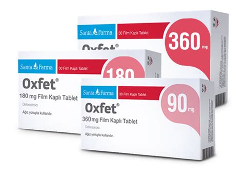 Oxfet 180 Mg 30 Film Kapli Tablet Fiyatı
