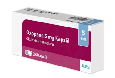 Oxopane 5 Mg 28 Kapsul Fiyatı