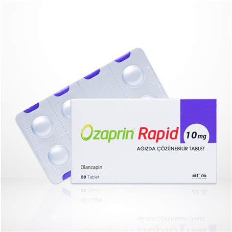 Ozaprin Rapid 10 Mg 28 Agizda Cozunebilir Tablet