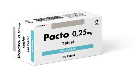 Pacto 0,25 Mg 100 Tablet
