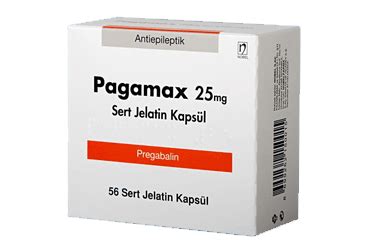 Pagamax 25 Mg 56 Sert Jelatin Kapsul