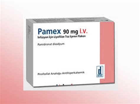Pamex 90 Mg Iv Inf. Icin Liyofilize Toz Iceren 1 Flakon