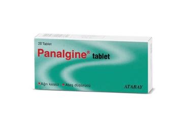 Panalgine 300 Mg 20 Tablet