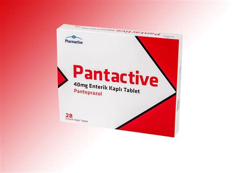 Pantactive 40 Mg 28 Enterik Kapli Tablet