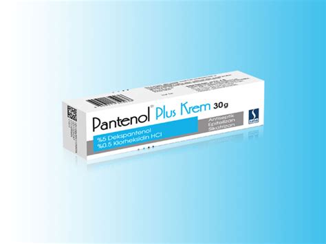 Pantenol Plus % 5 + % 0,5 Krem (30 G TÜp)