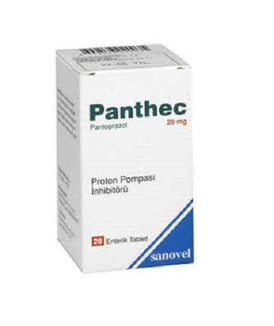 Panthec 20 Mg 28 Ent.tablet