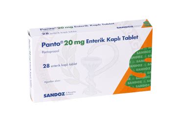 Panto 20 Mg 28 Enterik Kapli Tablet