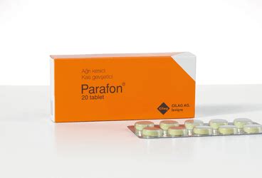 Parafon 250 mg/300 mg tablet (20 tablet)