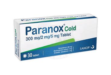 Paranox Cold Forte 30 Film Tablet Fiyatı