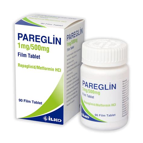 Pareglin 1/500 Mg 90 Film Tablet