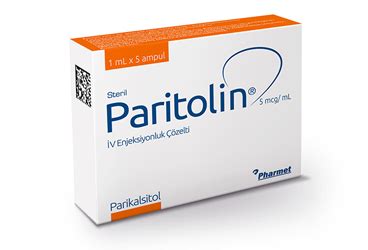 Paritolin 5 Mcg/ml Iv Enjeksiyonluk Cozelti (5 Ampul)