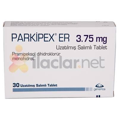 Parkipex Er 3.75 Mg Uzatilmis Salimli 30 Tablet Fiyatı