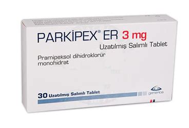 Parkipex Er 3 Mg Uzatilmis Salimli 30 Tablet Fiyatı