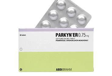Parkyn Er 0,750 Mg Uzatilmis Salimli 30 Tablet
