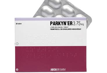 Parkyn Er 3,75 Mg Uzatilmis Salimli Tablet (30 Tablet)