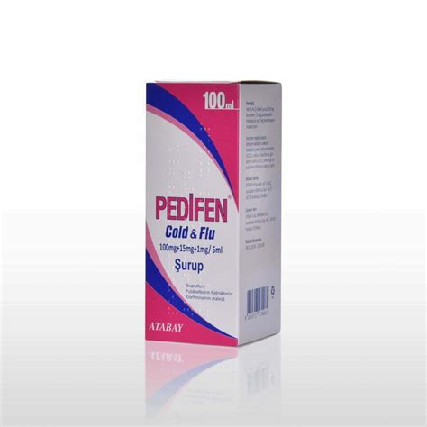 Pedifen Cold & Flu 100 Ml Surup Fiyatı