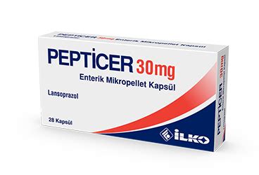 Pepticer 30 Mg 28 Enterik Mikropellet Kapsul