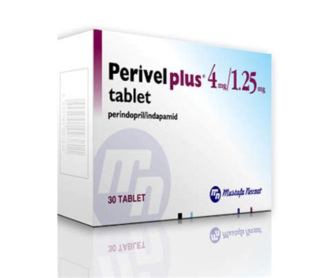 Perivel Plus 4 Mg/1.25 Mg 30 Tablet Fiyatı