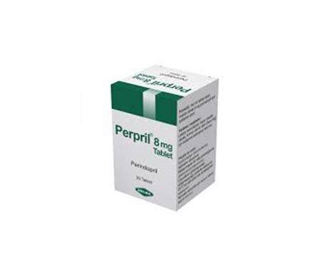 Perpril 8 Mg 30 Tablet