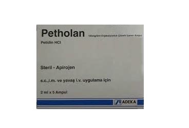 Petholan 100 Mg/2 Ml Enjeksiyonluk Cozelti (5 Ampul)