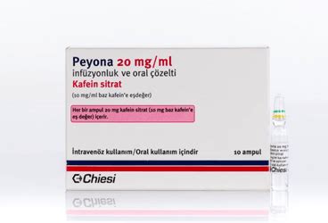 Peyona 20 Mg/ml Infuzyon Cozeltisi Ve Oral Cozelti 1 Ml 10 Ampul